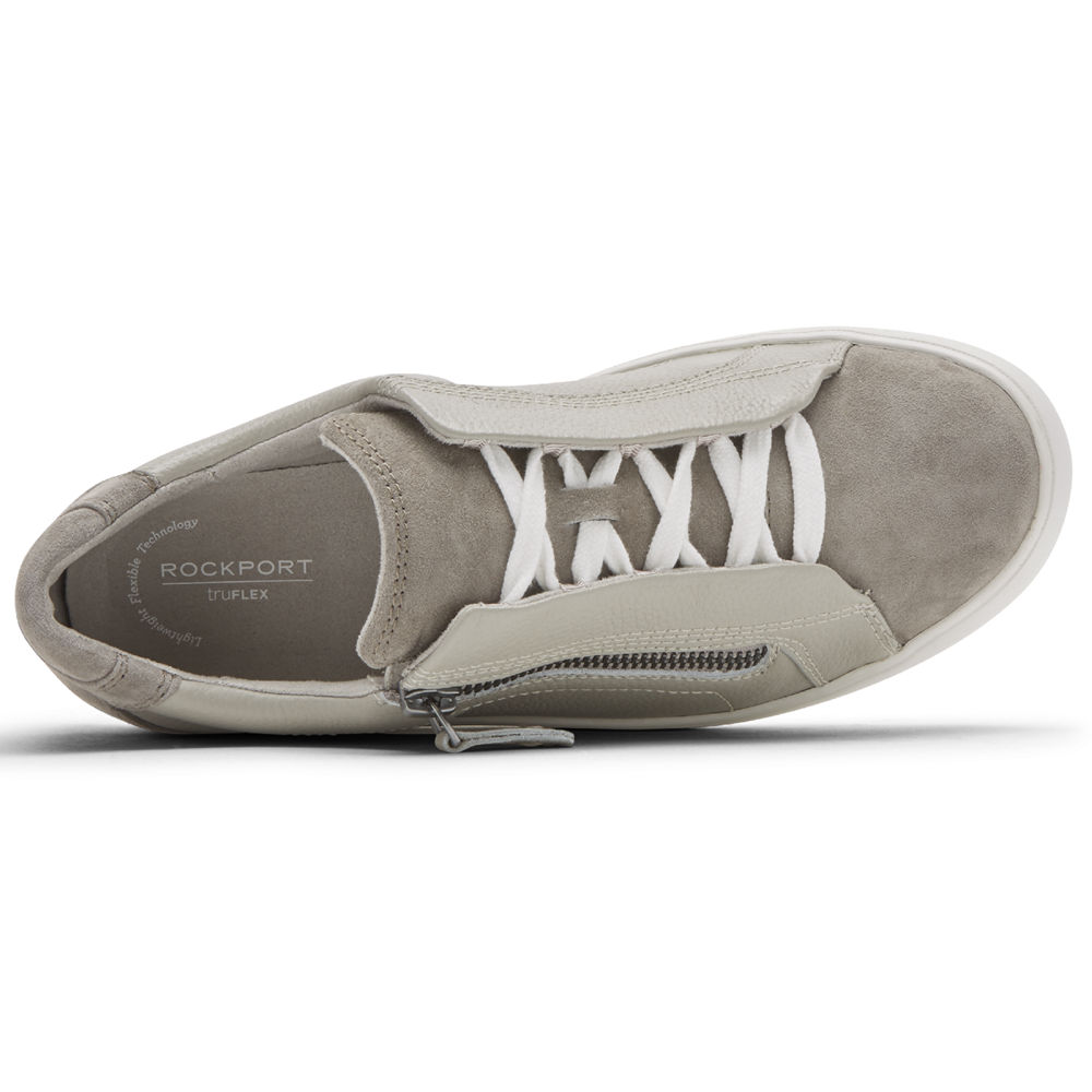 Rockport Womens Sneakers Grey - truFLEX Parissa Laced - UK 592-NWIPTO